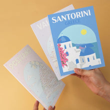 Load image into Gallery viewer, Mini Paint by Numbers Set 5.9"x7.9" (6 pieces) - Mediterranean Escapes