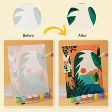 Load image into Gallery viewer, Mini Paint by Numbers Set 5.9"x7.9" (6 pieces) - Warm Sands