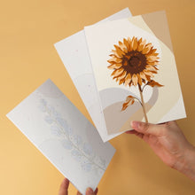 Load image into Gallery viewer, Mini Paint by Numbers Set 5.9"x7.9" (6 pieces) - Botanical Study