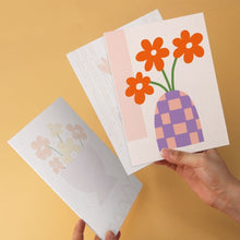 Load image into Gallery viewer, Mini Paint by Numbers Set 5.9"x7.9" (6 pieces) - Pattern and Petals