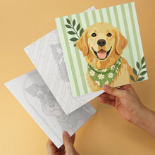 Load image into Gallery viewer, Mini Paint by Numbers Set 7.9"x7.9" (6 pieces) - Pastel Dog Portraits