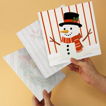 Load image into Gallery viewer, Mini Paint by Numbers Set 7.9"x7.9" (6 pieces) - Merry Traditions