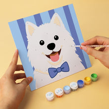 Load image into Gallery viewer, Mini Paint by Numbers Set 7.9"x7.9" (6 pieces) - Nice friends