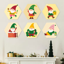 Load image into Gallery viewer, Mini Paint by Numbers Set - Hexagons (6 pieces) - Elf Squad