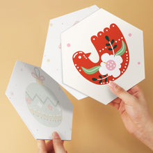 Load image into Gallery viewer, Mini Paint by Numbers Set - Hexagons (6 pieces) - Holiday Set