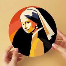 Load image into Gallery viewer, Mini Paint by Numbers Set - Discs Ø7.9" (6 pieces) - Artistic Icons