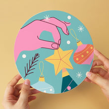 Load image into Gallery viewer, Mini Paint by Numbers Set - Discs Ø7.9" (6 pieces) - Merry Little Wonders