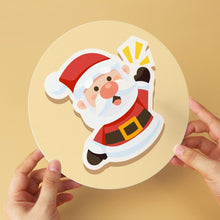 Load image into Gallery viewer, Mini Paint by Numbers Set - Discs Ø7.9" (6 pieces) - Holiday Magic