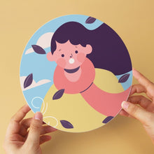 Load image into Gallery viewer, Mini Paint by Numbers Set - Discs Ø7.9" (6 pieces) - Little Moments