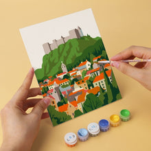 Load image into Gallery viewer, Mini Paint by Numbers Set 5.9"x7.9" (6 pieces) - World in Color
