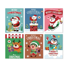 Load image into Gallery viewer, Mini Paint by Numbers Set 5.9"x7.9" (6 pieces) - Holiday Characters Figured'Art