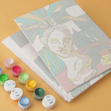 Load image into Gallery viewer, Mini Paint by Numbers Set 5.9"x7.9" (6 pieces) - Sculpted Moments