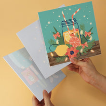 Load image into Gallery viewer, Mini Paint by Numbers Set 7.9"x7.9" (6 pieces) - Enchanted Christmas