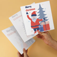 Load image into Gallery viewer, Mini Paint by Numbers Set 7.9"x7.9" (6 pieces) - Classic Holiday