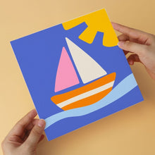 Load image into Gallery viewer, Mini Paint by Numbers Set 7.9"x7.9" (6 pieces) - Summer Shapes