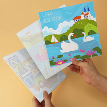 Load image into Gallery viewer, Mini Paint by Numbers Set 7.9"x7.9" (6 pieces) - Colorful Summer Days