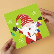 Load image into Gallery viewer, Mini Paint by Numbers Set 7.9"x7.9" (6 pieces) - Bright Christmas Icons