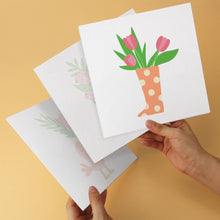 Load image into Gallery viewer, Mini Paint by Numbers Set 7.9"x7.9" (6 pieces) - Spring Bouquet