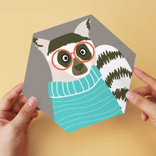 Load image into Gallery viewer, Mini Paint by Numbers Set - Hexagons (6 pieces) - Critter Portraits