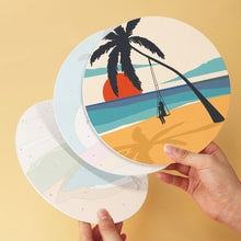 Load image into Gallery viewer, Mini Paint by Numbers Set - Discs Ø7.9" (6 pieces) - Daydreams