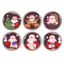 Load image into Gallery viewer, Mini Paint by Numbers Set - Discs Ø7.9" (6 pieces) - Merry and Sweet Figured'Art