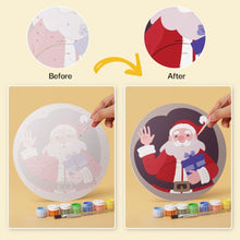 Load image into Gallery viewer, Mini Paint by Numbers Set - Discs Ø7.9" (6 pieces) - Merry and Sweet