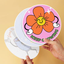 Load image into Gallery viewer, Mini Paint by Numbers Set - Discs Ø7.9" (6 pieces) - Sunny State of Mind