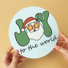 Load image into Gallery viewer, Mini Paint by Numbers Set - Discs Ø7.9" (6 pieces) - Warm Christmas Wishes