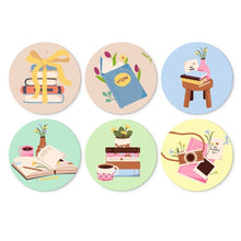 Load image into Gallery viewer, Mini Paint by Numbers Set - Discs Ø7.9" (6 pieces) - Little Creative Rituals Figured'Art