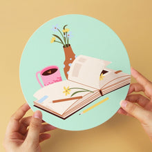 Load image into Gallery viewer, Mini Paint by Numbers Set - Discs Ø7.9" (6 pieces) - Little Creative Rituals