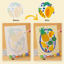 Load image into Gallery viewer, Mini Paint by Numbers Set 5.9"x7.9" (6 pieces) - Summer Mood Board