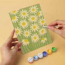Load image into Gallery viewer, Mini Paint by Numbers Set 5.9"x7.9" (6 pieces) - Vivid Florals