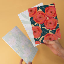 Load image into Gallery viewer, Mini Paint by Numbers Set 5.9"x7.9" (6 pieces) - Vivid Florals