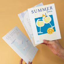 Load image into Gallery viewer, Mini Paint by Numbers Set 5.9"x7.9" (6 pieces) - Lemon Breeze