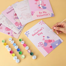Load image into Gallery viewer, Mini Paint by Numbers Set 5.9"x7.9" (6 pieces) - Love Letters