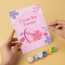 Load image into Gallery viewer, Mini Paint by Numbers Set 5.9"x7.9" (6 pieces) - Love Letters