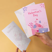 Load image into Gallery viewer, Mini Paint by Numbers Set 5.9"x7.9" (6 pieces) - Love Letters