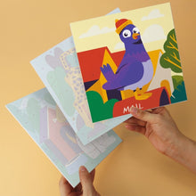 Load image into Gallery viewer, Mini Paint by Numbers Set 7.9"x7.9" (6 pieces) - Animal Friends