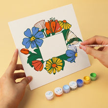 Load image into Gallery viewer, Mini Paint by Numbers Set 7.9"x7.9" (6 pieces) - Handpicked Blooms