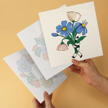 Load image into Gallery viewer, Mini Paint by Numbers Set 7.9"x7.9" (6 pieces) - Handpicked Blooms