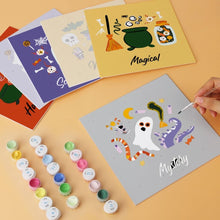 Load image into Gallery viewer, Mini Paint by Numbers Set 7.9"x7.9" (6 pieces) - Witchy Vibes
