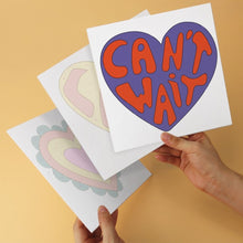 Load image into Gallery viewer, Mini Paint by Numbers Set 7.9"x7.9" (6 pieces) - Groovy Hearts