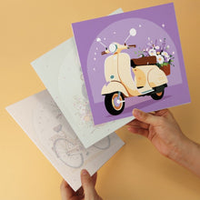 Load image into Gallery viewer, Mini Paint by Numbers Set 7.9"x7.9" (6 pieces) - Retro Rides