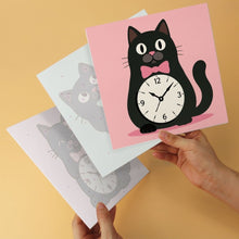 Load image into Gallery viewer, Mini Paint by Numbers Set 7.9"x7.9" (6 pieces) - Tick Tock Cats