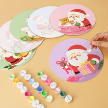 Load image into Gallery viewer, Mini Paint by Numbers Set - Discs Ø7.9" (6 pieces) - Merry Little Moments