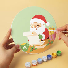Load image into Gallery viewer, Mini Paint by Numbers Set - Discs Ø7.9" (6 pieces) - Merry Little Moments