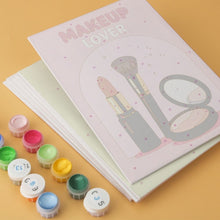 Load image into Gallery viewer, Mini Paint by Numbers Set 5.9"x7.9" (6 pieces) - Glam Squad