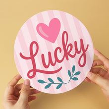 Load image into Gallery viewer, Mini Paint by Numbers Set - Discs Ø7.9" (6 pieces) - Gentle Hearts