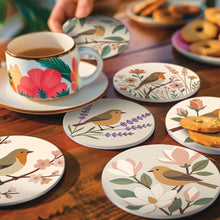 Load image into Gallery viewer, Paint by numbers 4" Coasters (6 pieces) - Gentle Spring