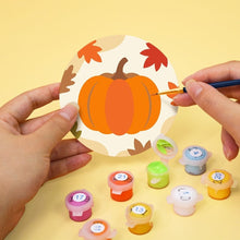 Load image into Gallery viewer, Paint by numbers 4" Coasters (6 pieces) - Cozy Autumn